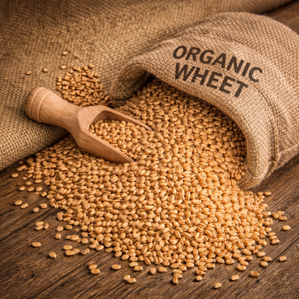 Natural 100% Organic Wheat – 10 kg